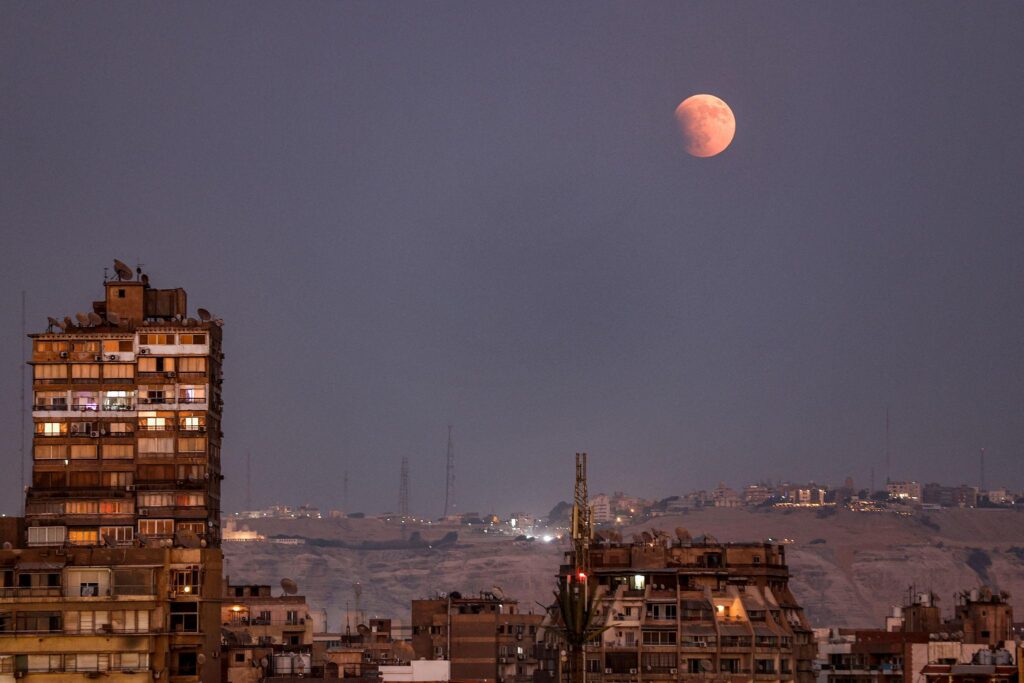 Cairo Lunar Eclipse Set For Deep Partial Event Now